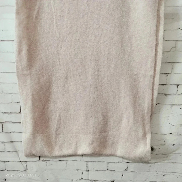 Tabitha Webb Women's Scarf Infinity Light Pink Wool Blend - Picture 3 of 9